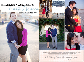 Shirley + Andrew's Santa Monica Engagement